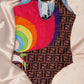 Maillot de bain rembourré "FENDI" (S)