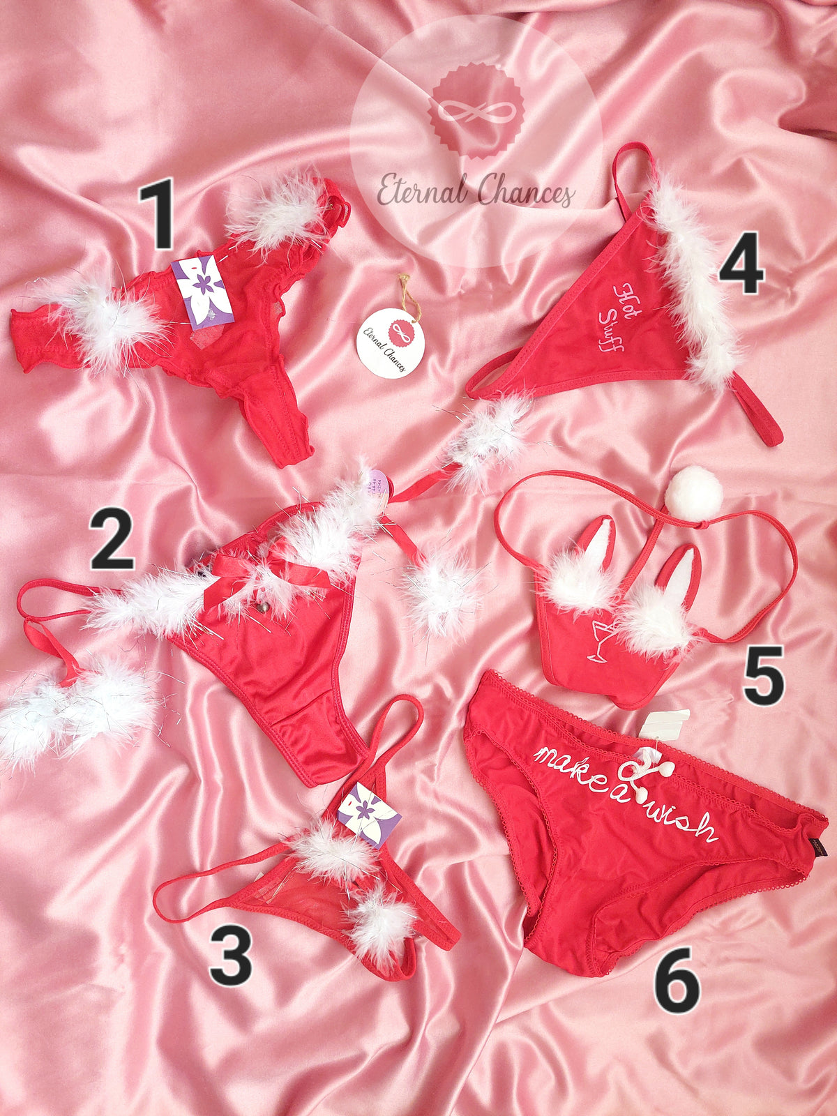 Culotte/String par unité thème Christmas