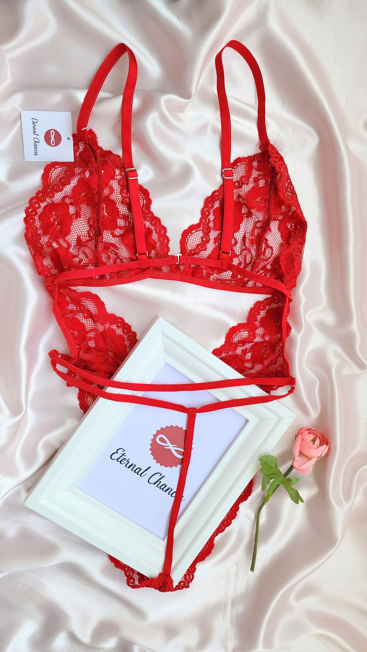Body-lingerie en dentelle 2 tailles (SM - LXL)